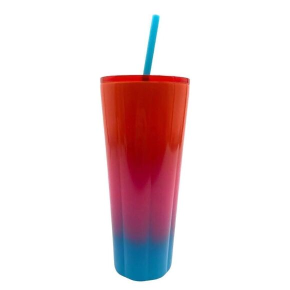 Starbucks Cold Cup Tumbler Gradient Sunset Tilt 24oz Summer 2023 Ombre Brand
New - Picture 2 of 5